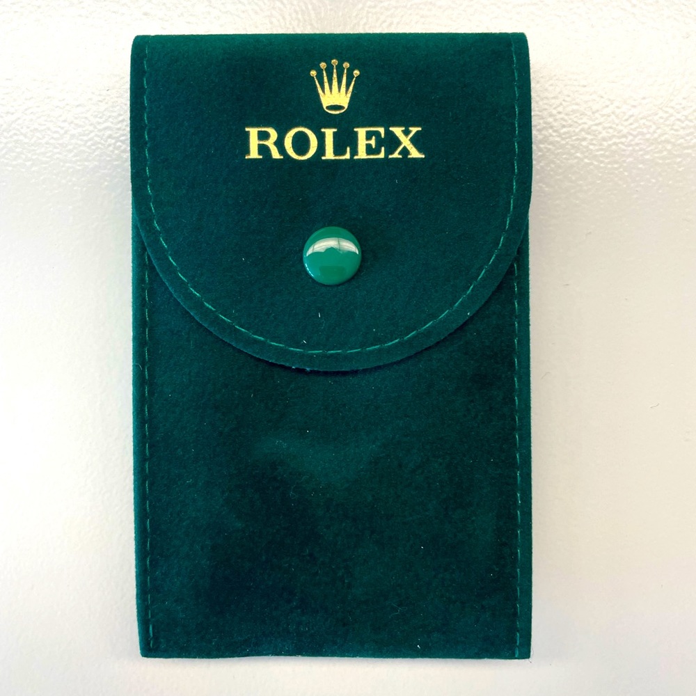 Authentic Rolex watch pouch
